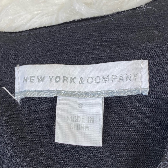 New York & Co Keyhole Black Cocktail Dress - Picture 3 of 6